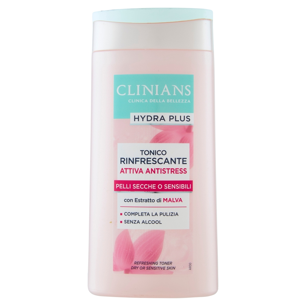 Clinians Hydra Plus Tonico Rinfrescante Attiva Antistress 200 mL